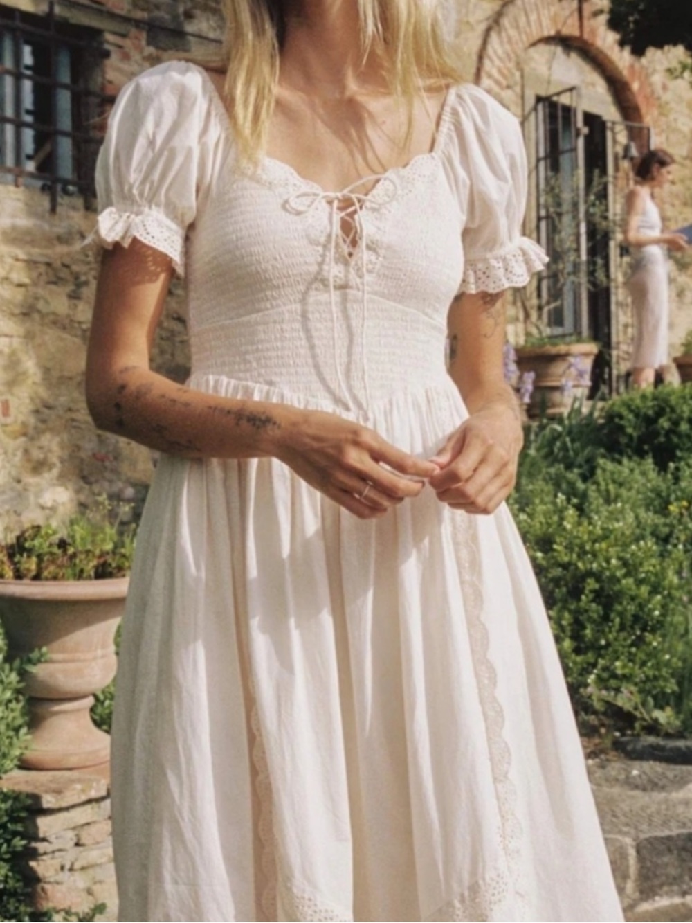 Christy dawn madeleine dress pearl NWT - Picture 7 of 11